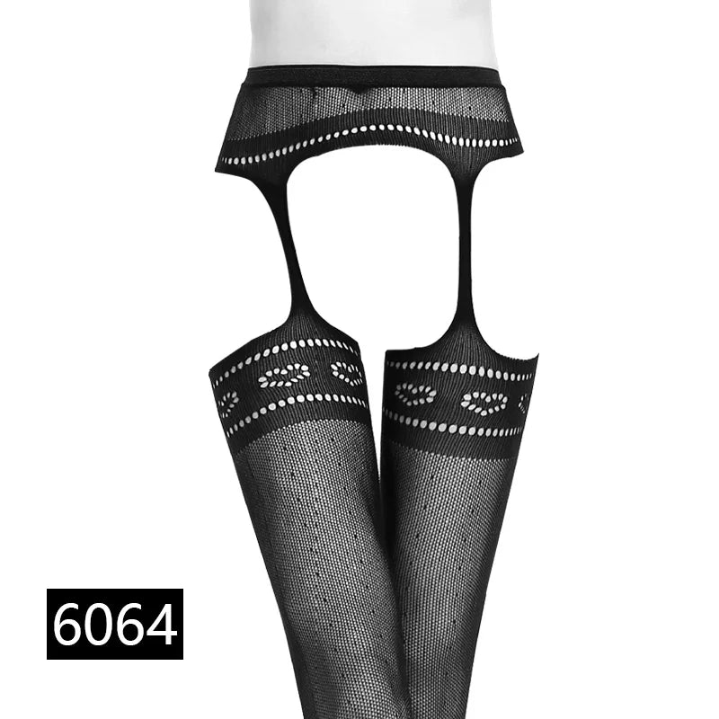 Unleash Your Inner Diva with Stunning Black Fishnet Stockings & Garter Belt! 💖🔥 #LingerieLove #Fashionista