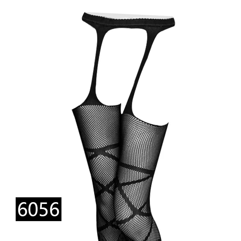 Unleash Your Inner Diva with Stunning Black Fishnet Stockings & Garter Belt! 💖🔥 #LingerieLove #Fashionista